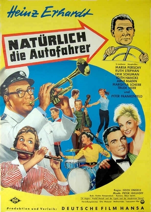 Nat&uuml;rlich die Autofahrer - German Movie Poster (thumbnail)