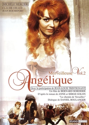 Merveilleuse Ang&eacute;lique - French DVD movie cover (thumbnail)