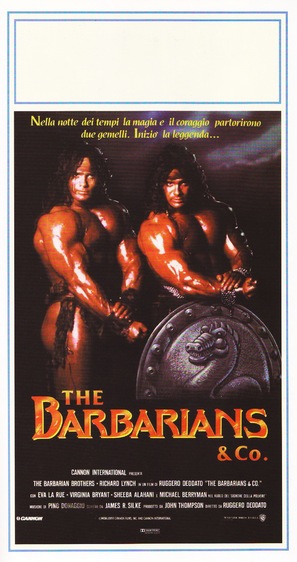 The Barbarians - Italian Movie Poster (thumbnail)