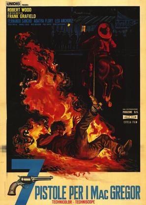 Sette pistole per i MacGregor - Italian Movie Poster (thumbnail)