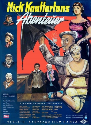 Nick Knattertons Abenteuer - Der Raub der Gloria Nylon - German Movie Poster (thumbnail)