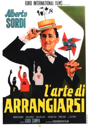 L&#039;arte di arrangiarsi - Italian Movie Poster (thumbnail)