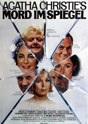 The Mirror Crack&#039;d - German Movie Poster (thumbnail)