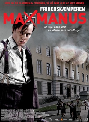 Max Manus - Danish Movie Poster (thumbnail)