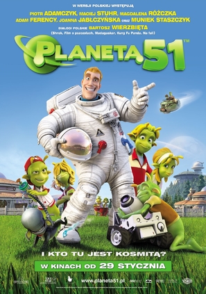 Planet 51 - Polish Movie Poster (thumbnail)