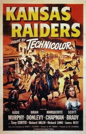 Kansas Raiders - Movie Poster (thumbnail)