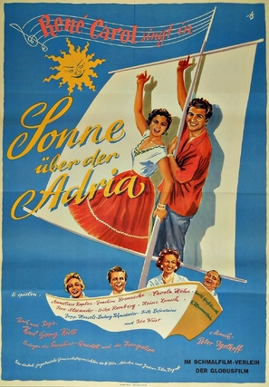 Sonne &uuml;ber der Adria - German Movie Poster (thumbnail)