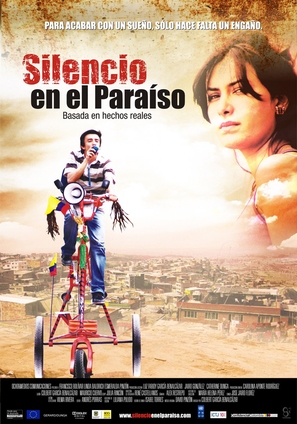 Silencio en el para&Atilde;&shy;so - Colombian Movie Poster (thumbnail)