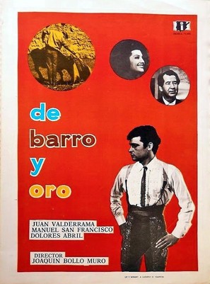 De barro y oro - Spanish Movie Poster (thumbnail)