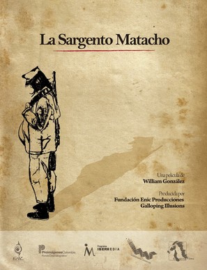 La Sargento Matacho - Colombian Movie Poster (thumbnail)