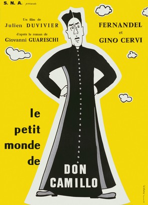 Don Camillo - French Movie Poster (thumbnail)