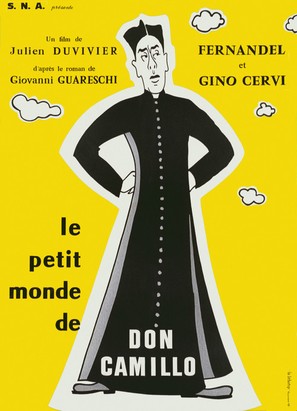Le Petit monde de Don Camillo - French Movie Poster (thumbnail)