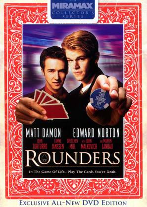Rounders - DVD movie cover (thumbnail)