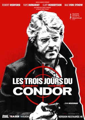 Three Days of the Condor - French Movie Poster (thumbnail)