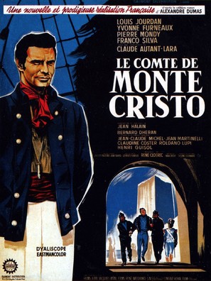 Le comte de Monte Cristo - French Movie Poster (thumbnail)