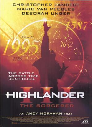 Highlander III: The Sorcerer - Movie Poster (thumbnail)