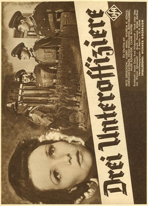 Drei Unteroffiziere - German poster (thumbnail)