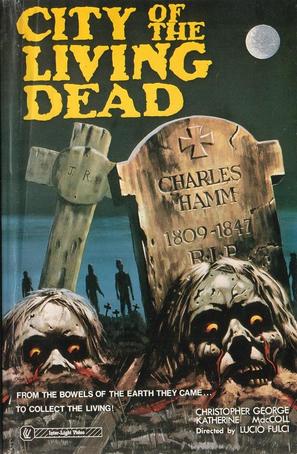 Paura nella citt&agrave; dei morti viventi - British VHS movie cover (thumbnail)