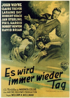 The High and the Mighty - German Movie Poster (thumbnail)