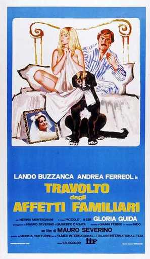 Travolto dagli affetti familiari - Italian Movie Poster (thumbnail)