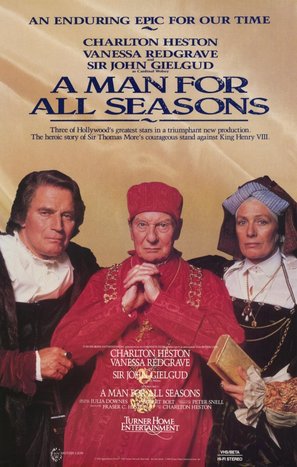 A Man for All Seasons - VHS movie cover (thumbnail)