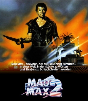 Mad Max 2 - German Blu-Ray movie cover (thumbnail)
