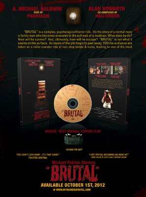 Brutal - Video release movie poster (thumbnail)