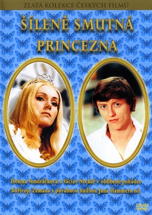 S&iacute;lene smutn&aacute; princezna - Czech DVD movie cover (thumbnail)