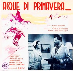 Acque di primavera - Italian Movie Poster (thumbnail)
