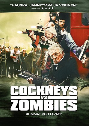 Cockneys vs Zombies - Finnish DVD movie cover (thumbnail)