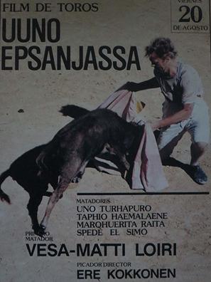 Uuno Epsanjassa - Spanish Movie Poster (thumbnail)