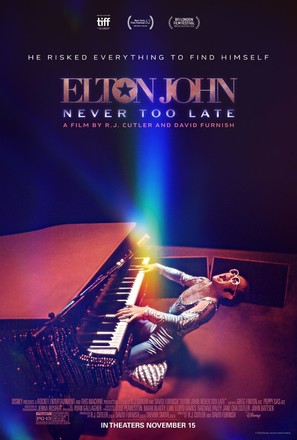 Elton John: Never Too Late - Movie Poster (thumbnail)