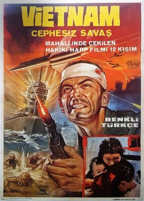 Vietnam guerra senza fronte - Turkish Movie Poster (thumbnail)