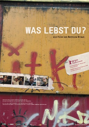 Was lebst Du? - German poster (thumbnail)