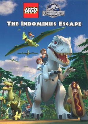 &quot;Lego Jurassic World: The Indominus Escape&quot; - DVD movie cover (thumbnail)