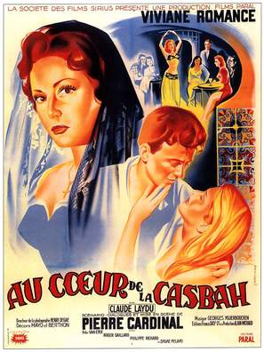 Au coeur de la Casbah - French Movie Poster (thumbnail)