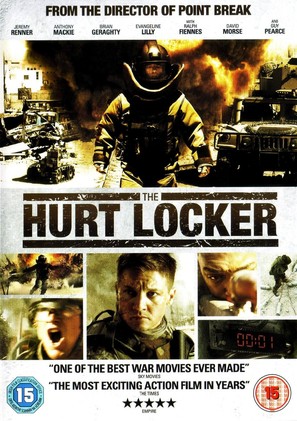 The Hurt Locker - British DVD movie cover (thumbnail)