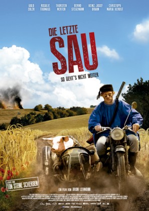 Die letzte Sau - German Movie Poster (thumbnail)