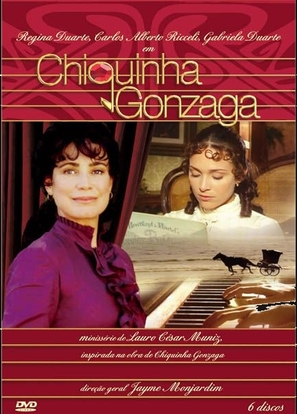 &quot;Chiquinha Gonzaga&quot; - Brazilian DVD movie cover (thumbnail)