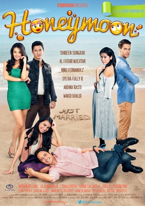 Honeymoon - Indonesian Movie Poster (thumbnail)