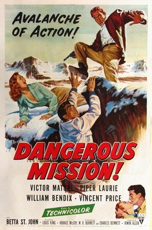 Dangerous Mission - Movie Poster (thumbnail)