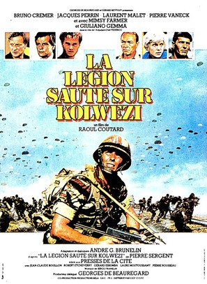 La l&eacute;gion saute sur Kolwezi - French Movie Poster (thumbnail)