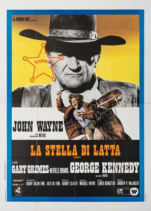 Cahill U.S. Marshal - Italian Movie Poster (thumbnail)