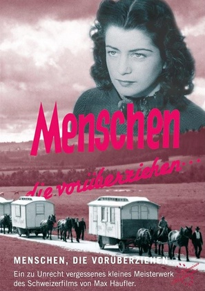 Menschen, die vor&uuml;berziehen - Swiss DVD movie cover (thumbnail)