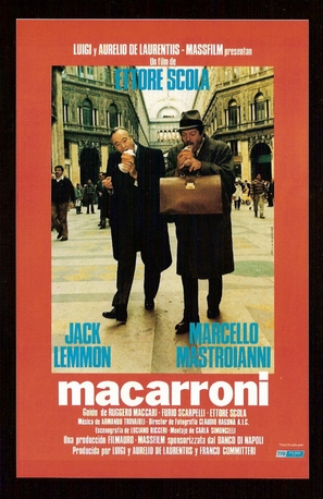 Maccheroni - Spanish Movie Poster (thumbnail)