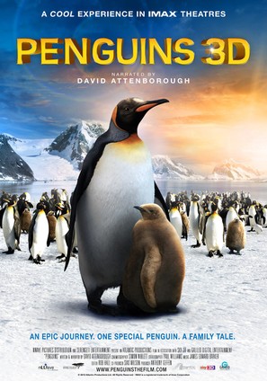 The Penguin King 3D - Movie Poster (thumbnail)