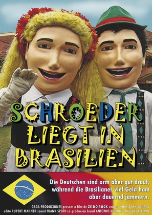 Schroeder liegt in Brasilien - German Movie Poster (thumbnail)