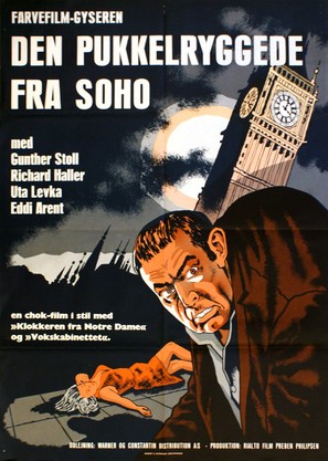 Der Bucklige von Soho - Danish Movie Poster (thumbnail)