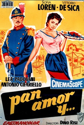 Pane, amore e... - Spanish Movie Poster (thumbnail)