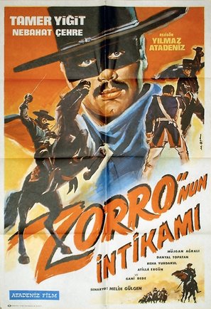 Zorro&#039;nun intikami - Turkish Movie Poster (thumbnail)